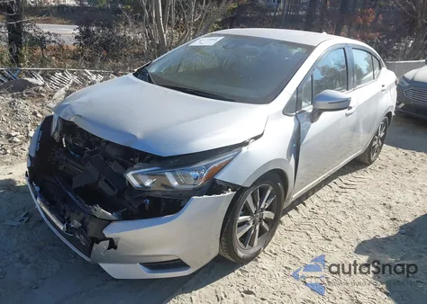 2021 Nissan Versa Sv Xtronic Cvt z USA, uszkodzony, nr VIN 3N1CN8EV0ML872031